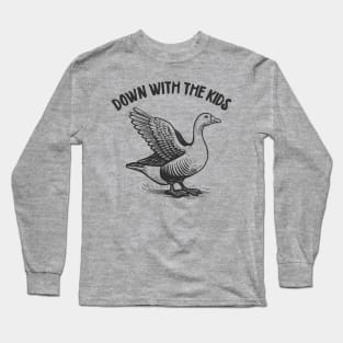 Down With The Kids Long Sleeve T-Shirt